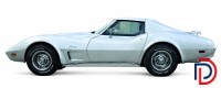 Losnummer 1 &ndash; 1 PKW Classic Car Chevrolet Corvette Stingray, Farbe silber metallic, Baujahr 07/1974
