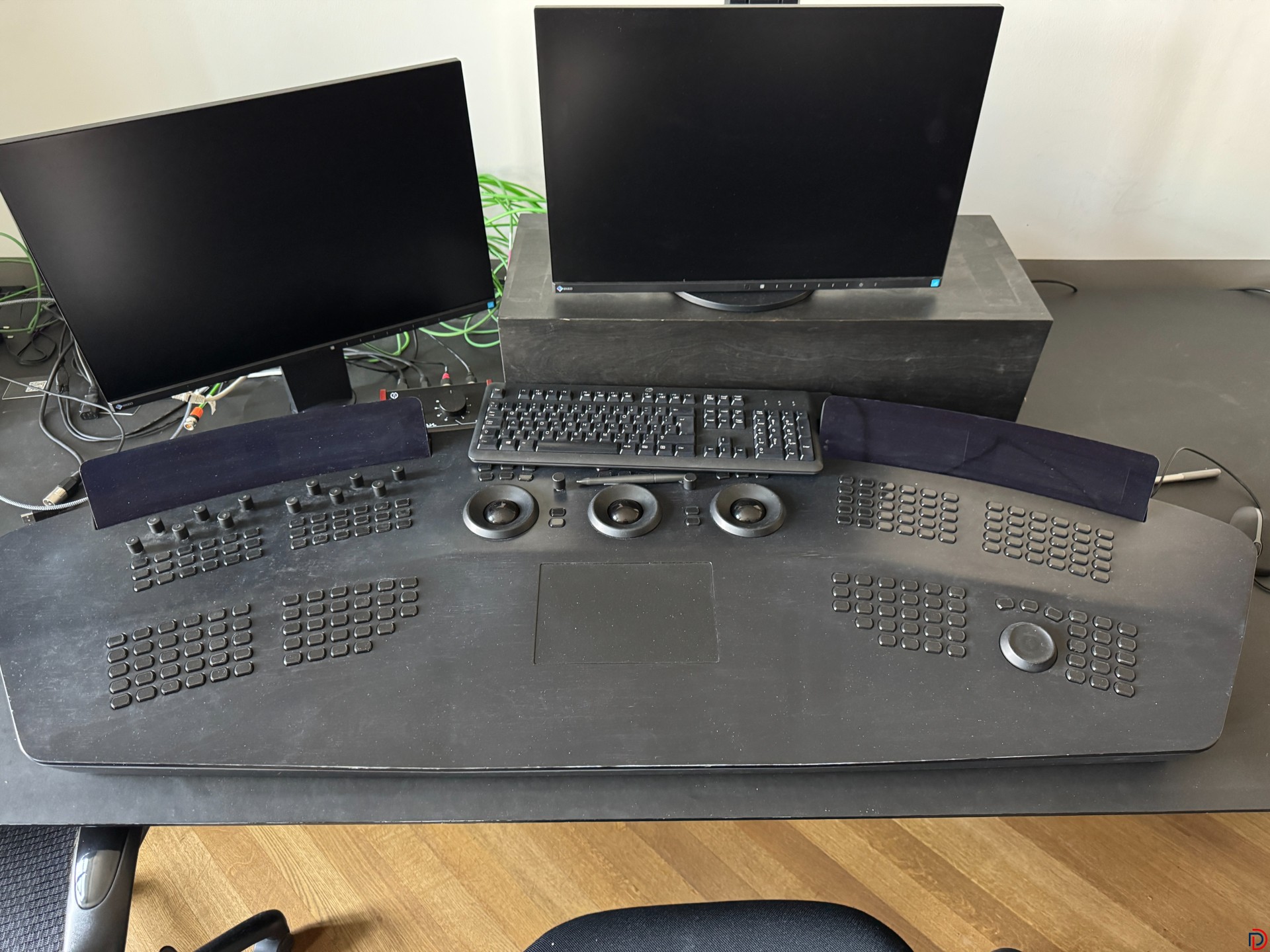 The used inventory of a video post-production facility