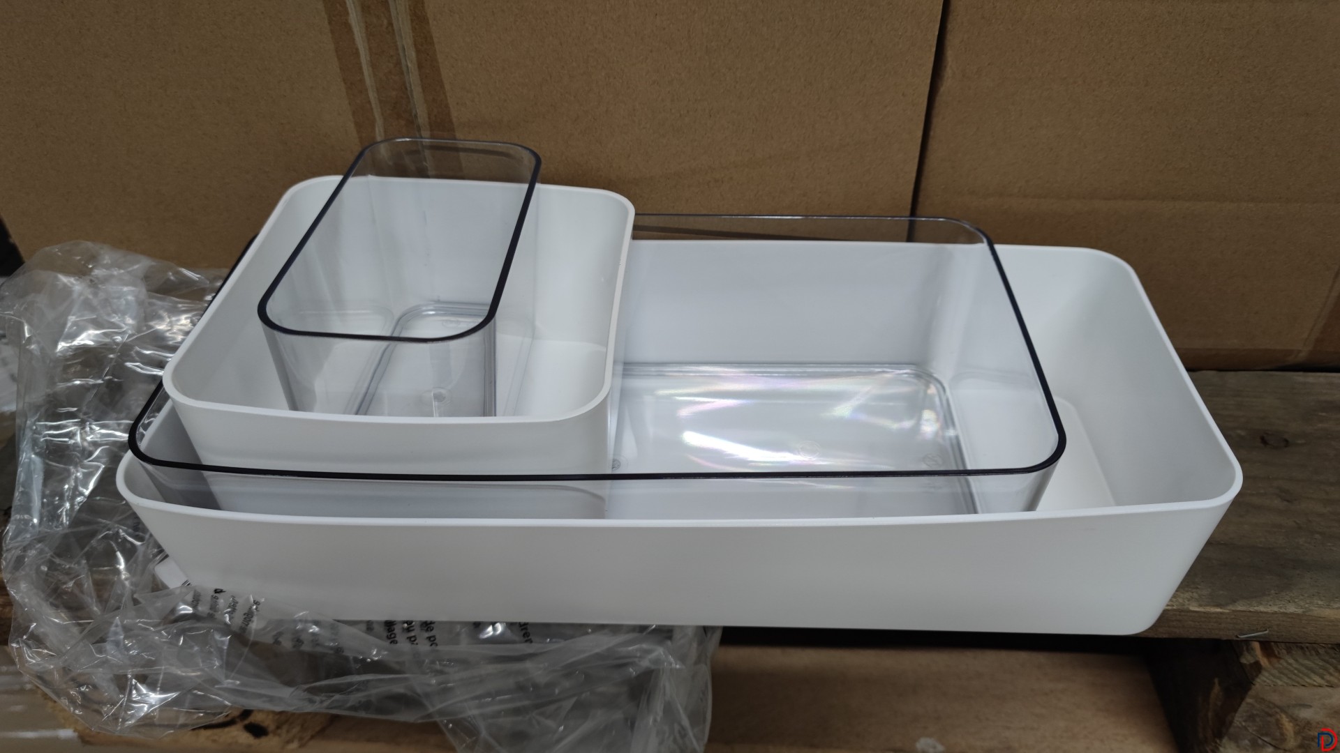 1 Konvolut 800 Paletten Haushaltswaren und Badartikel von Interdesign Pfandrecht des Lagerhalters